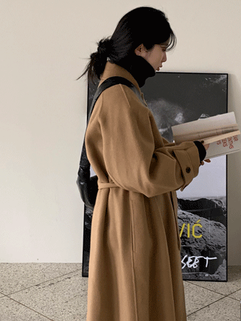 A handmade loose coat (3color) 울90,추천!