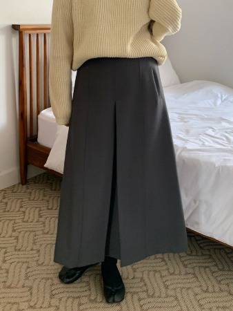 formal A pintuck skirt (3colors) 세일!