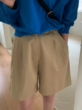 mono cotton short pants (3colors) 베이지s당일발송