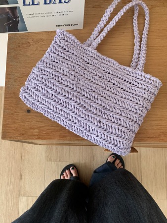 handmade mini rattan bag (5colors) 퀄리티굿! 바이올렛 당일발송