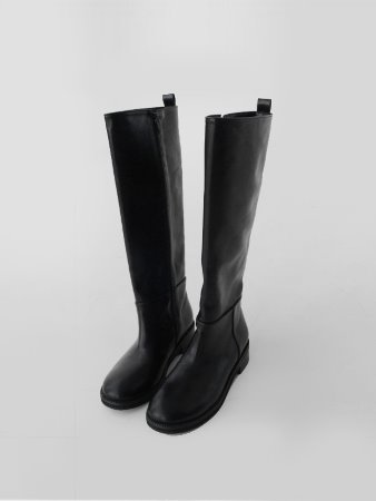 round toe long boots (2color) 재진행