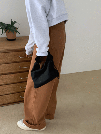 vintage brown wide pants (1color) 추천!