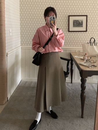combine long skirt (2colors) 카키s 세일!