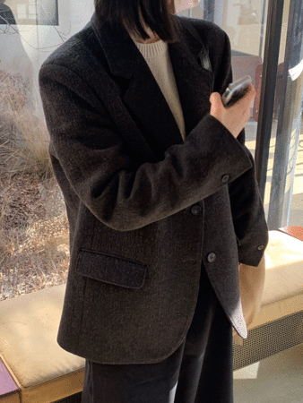 rough wool jacket (2colors) 울50,퀄리티굿!