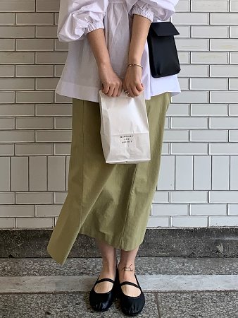 sand h cotton skirt (3colors)