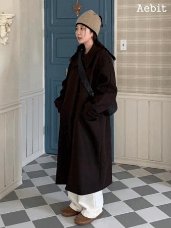자체제작 wool mac coat (brown) 울60,퀼팅안감, 퀄리티굿!