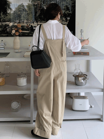 crunch fold overalls (2colors) 추천!