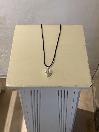 vintage heart necklace (1color)