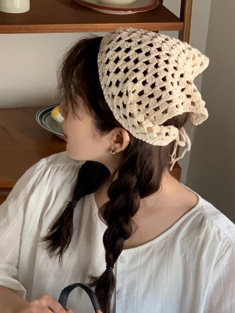 knitting bonnet (2colors)