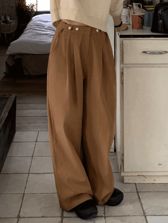 dana button pants (5color)